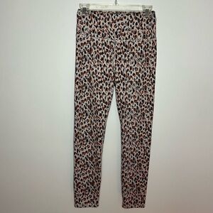 Anthropologie Daily Practice Full Length Patterned Leggings